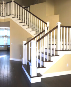 wooden stair